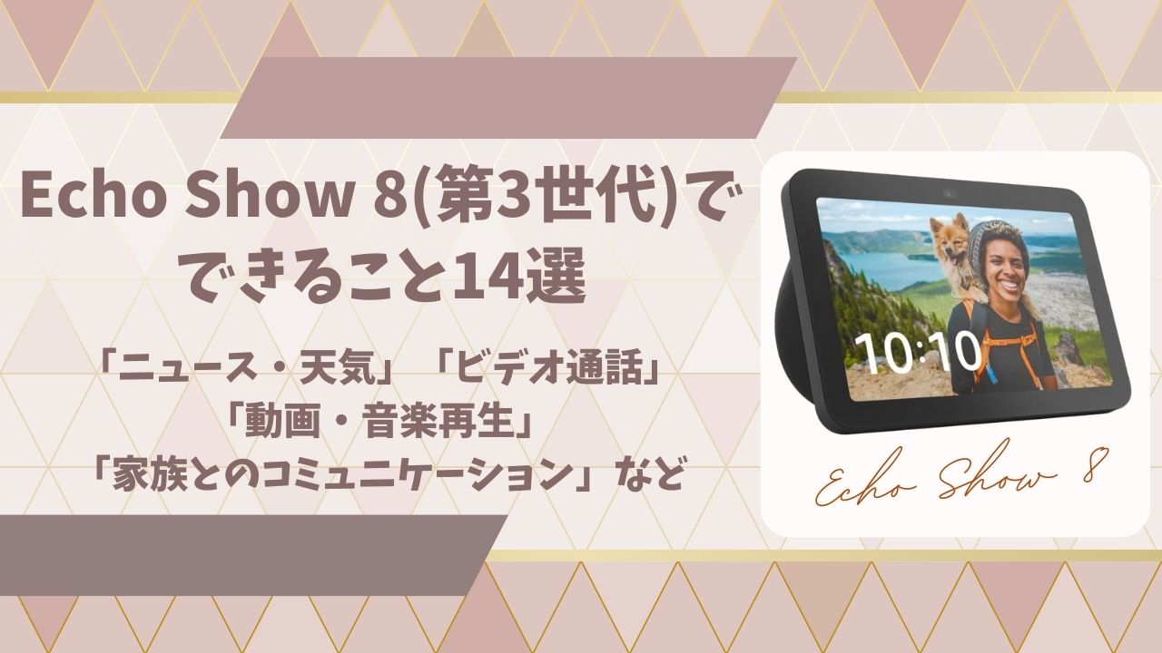 エコーショー8でできることアイキャッチ画像