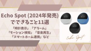 Echo Spotできることアイキャッチ画像