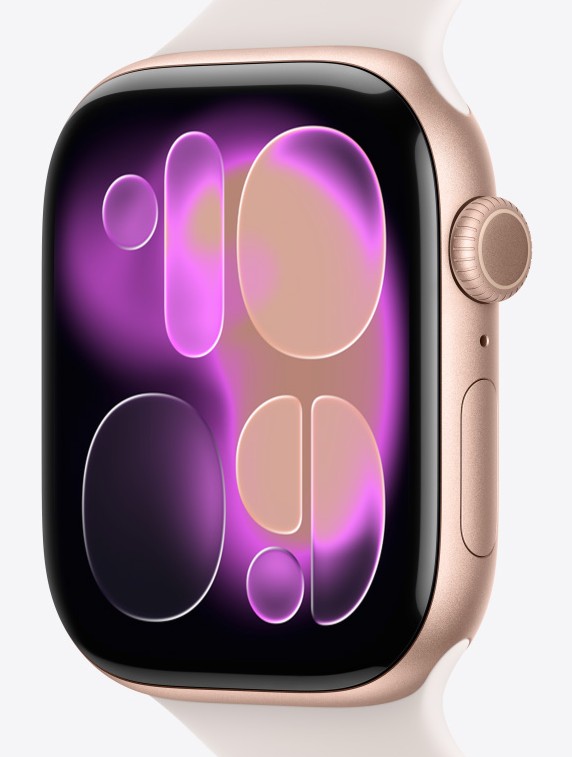 流動的なウォッチフェイス